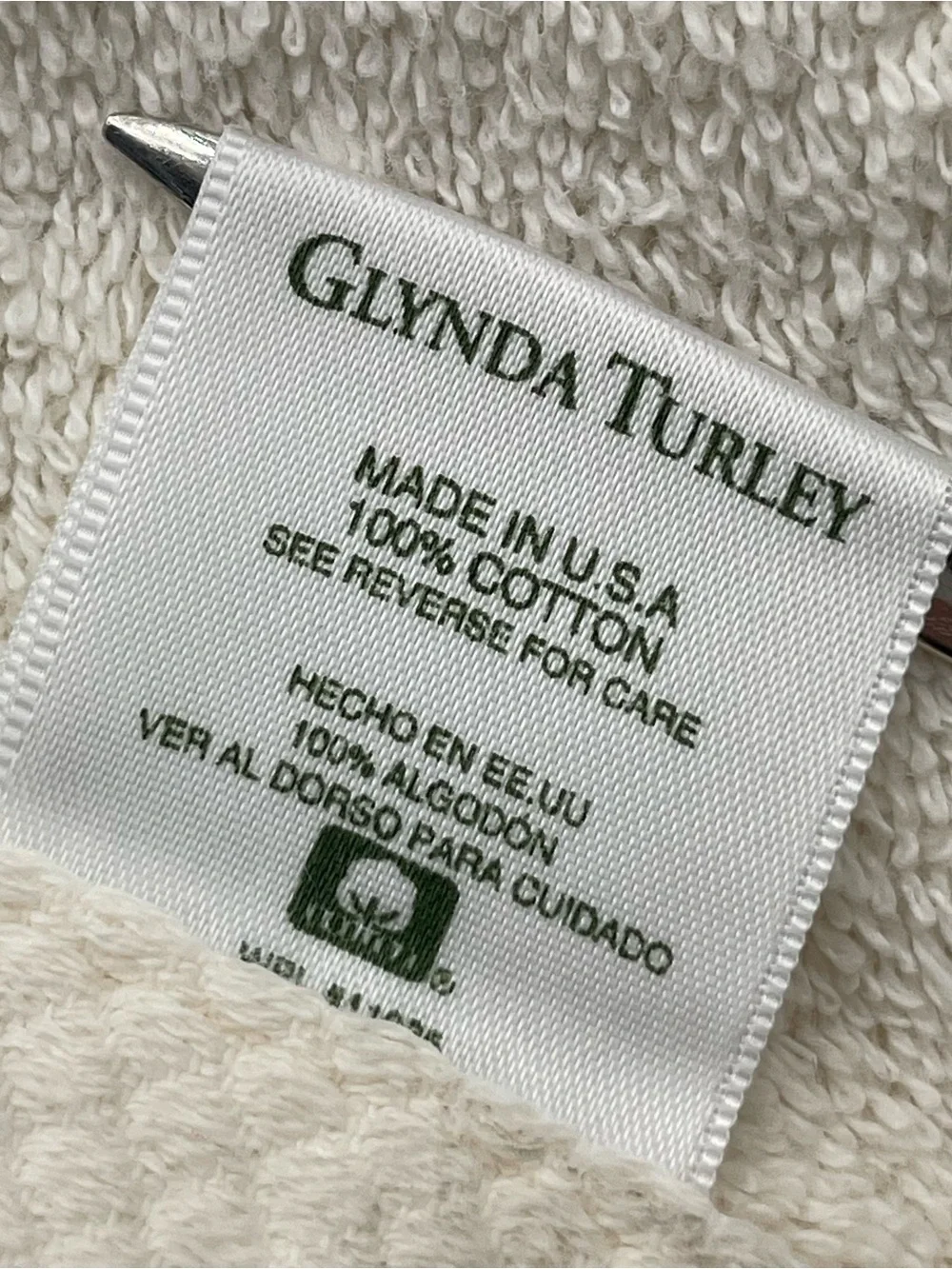 Vintage 90s Glynda Turley Rose Rhapsody Bath Towels Set of 2 Cottage GrandmaCore